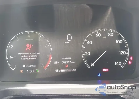 2025 Honda Odyssey Touring from USA, damaged, VIN 5FNRL6H81SB026140